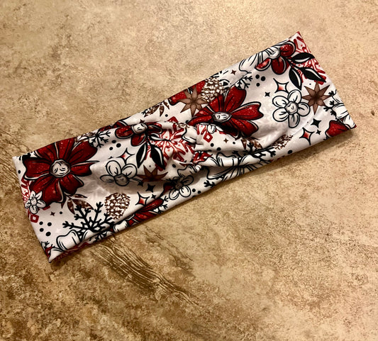 Christmas Florals Headband