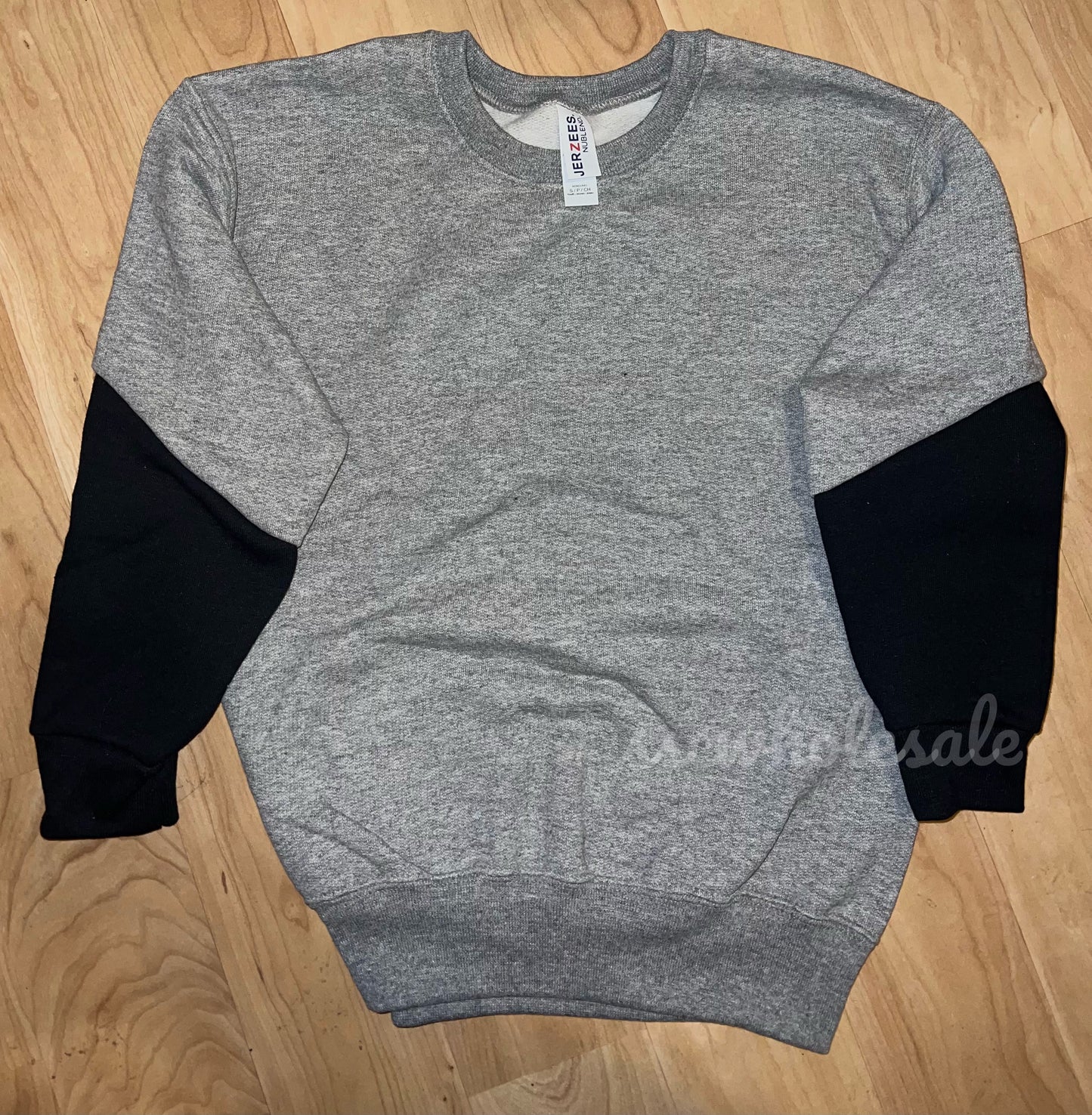 Youth Block Sleeve Sweatshirt - WS MOQ 2