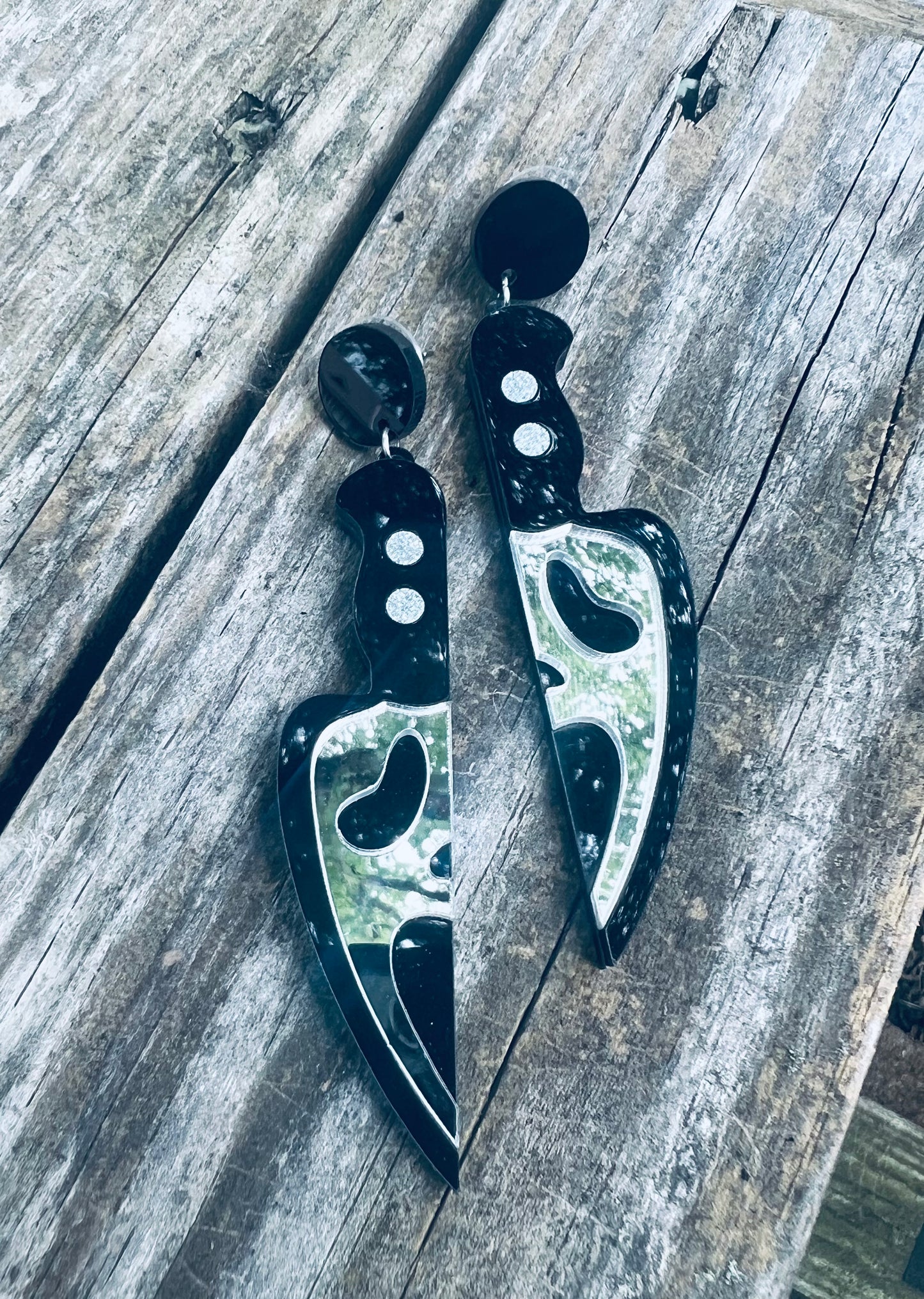 Dangle Acrylic Earrings- WS