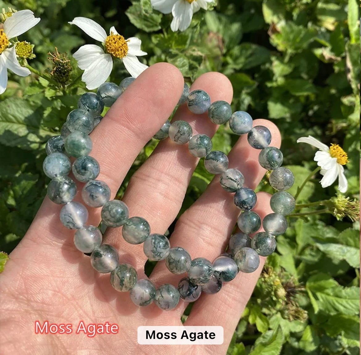 Round Crystal Stretchy Bracelets- WS
