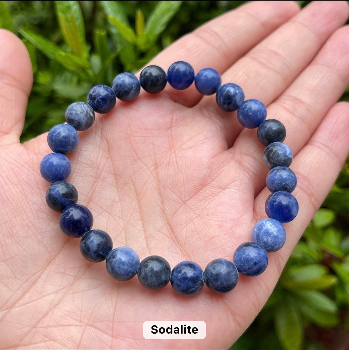 Round Crystal Stretchy Bracelets- WS