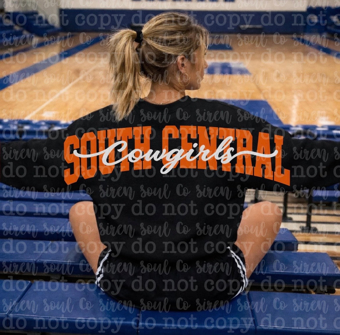 South Central Cowgirls Oversized Back Sweatshirt