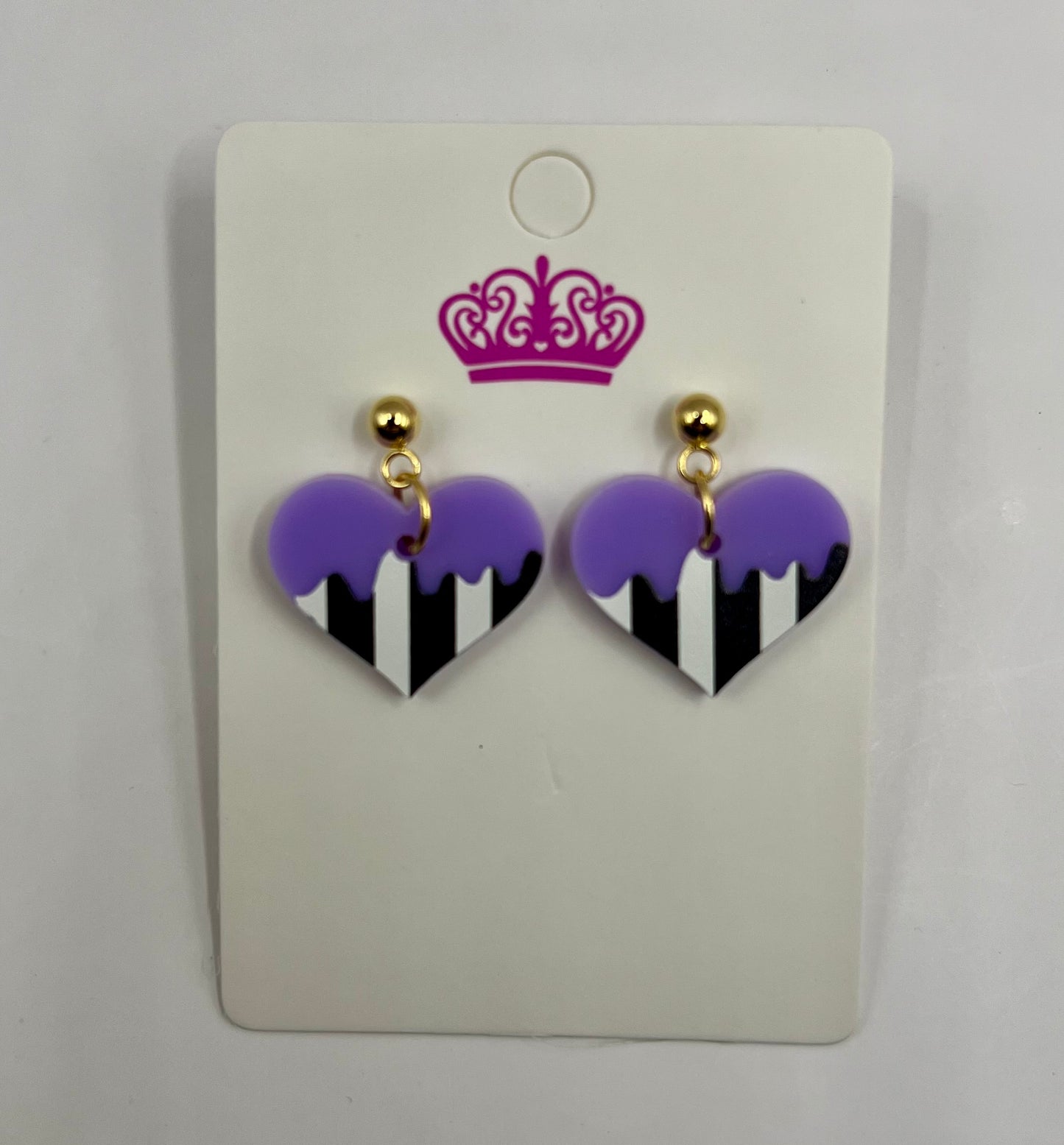 Purple Juice Earrings WS