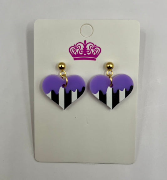 Purple Juice Earrings WS