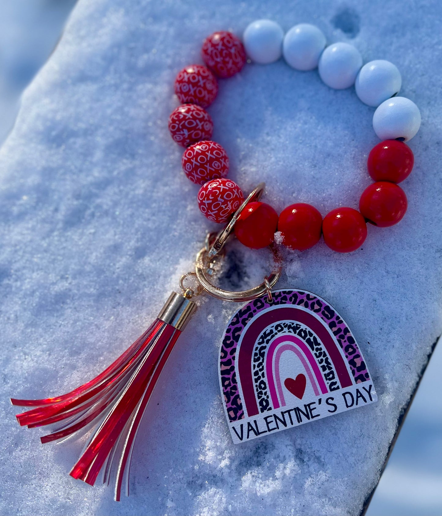 Valentine Wooden Wristlet- WS