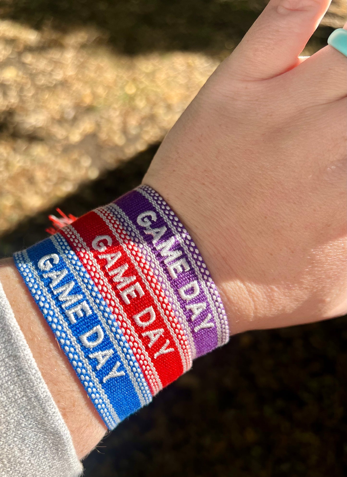 Game Day Tassel Bracelet - WS