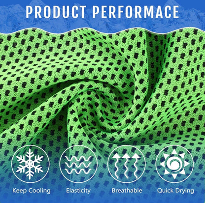 Green Cooling Towel- WS