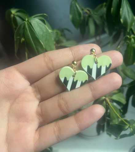 Green Juice Earrings WS
