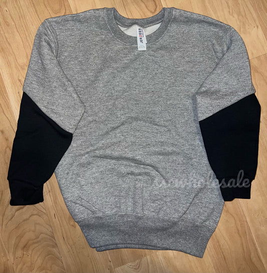 Youth Block Sleeve Sweatshirt - WS MOQ 2