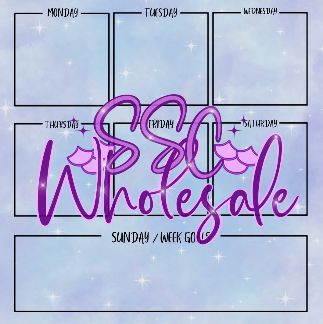 2025 Monthly Calendars - Stars