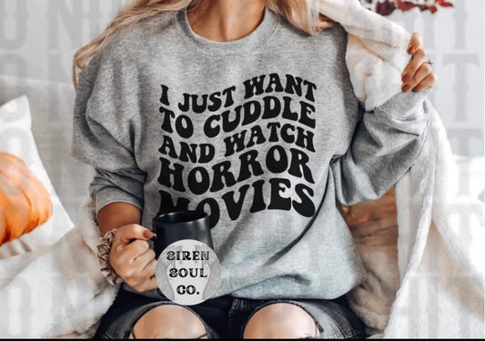 Cuddle & Watch Horror Movies