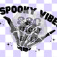 Spooky Vibes Thank You Card Template