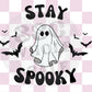 Stay Spooky Thank You Card Template