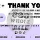 Spooky Vibes Thank You Card Template