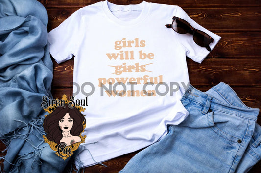 Girls Will Be Powerful Women- Toddler/Youth