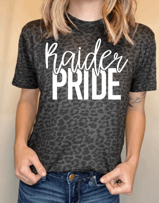 Raider Pride Leopard Tee