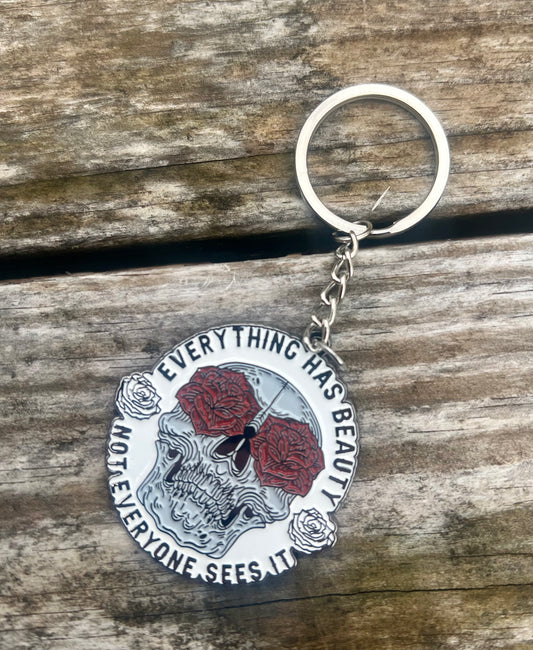Everything Has Beauty Keychain- WS