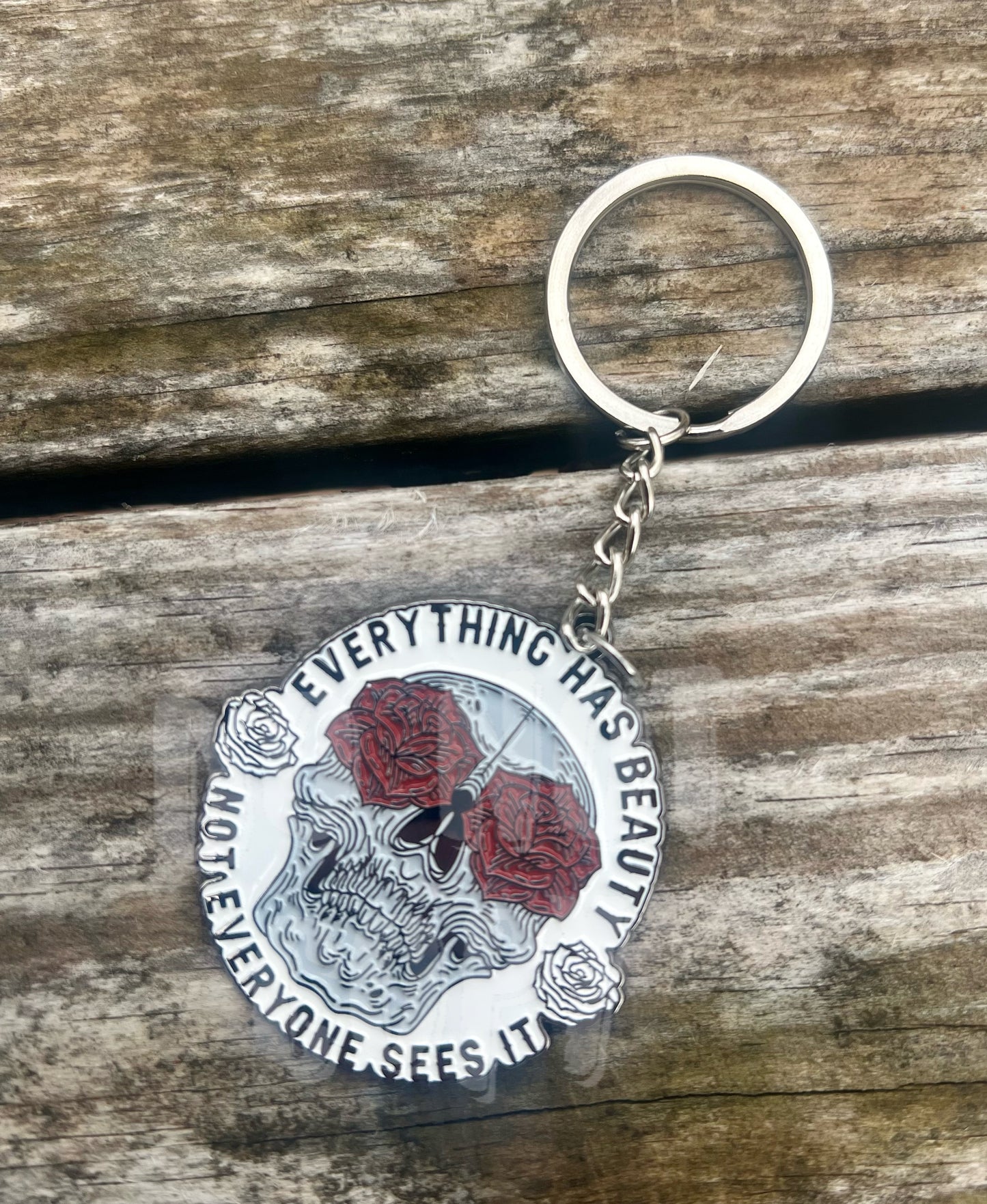 Everything Has Beauty Keychain