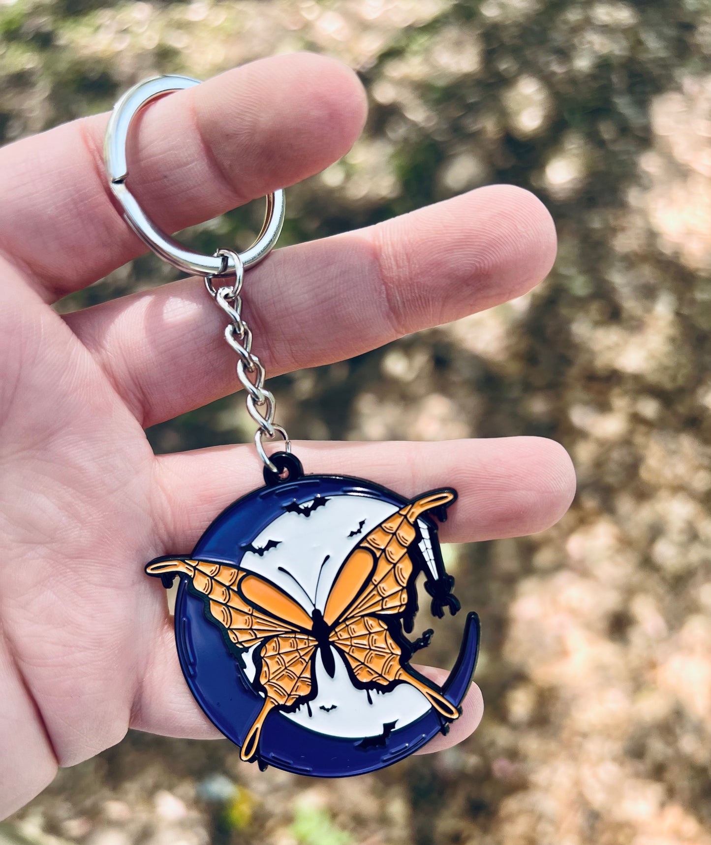 Spooky Butterfly Keychain- WS